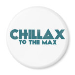 Chillax Refrigerator Magnet