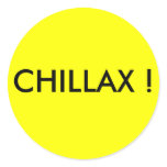 CHILLAX ! stickers