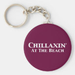 Chillaxin At The Beach Gifts Key Chains