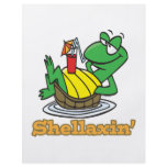 chillaxin shellaxin chill relaxing cute turtle flyers
