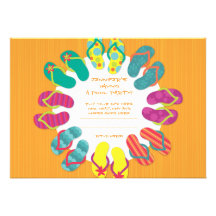 Chillaxing Custom Invitations