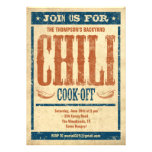 Chilli Cook Off Invitations