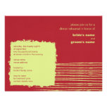 Chilli Lemon Dinner Rehearsal Invitation