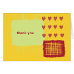 Chilli Lemon Thank You Note Card