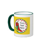 Chilli Pepper Group Circle Frame2 Mug