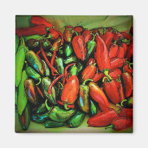 Chilli Peppers Magnet