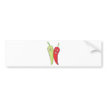 Chilli Peppers T Shirt | Red Green Chilli Peppers  bumper stickers