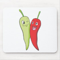 Chilli Peppers T Shirt | Red Green Chilli Peppers 