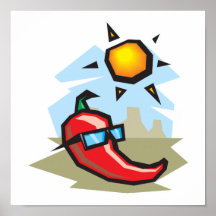 chillin chilli pepper posters