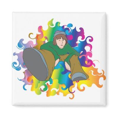 Chillin Refrigerator Magnet by Robbirt