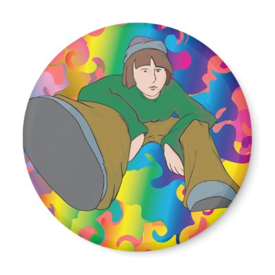 Chillin Refrigerator Magnets by Robbirt
