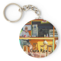 Chillin' Out in Costa Rica Key Chain