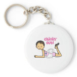 Chillin' out keychains