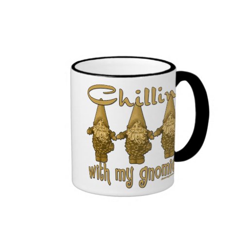 Chillin' with my Gnomies! Mugs