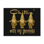 Chillin' with my Gnomies! postcards