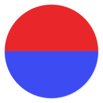 Chimborazo, Equador Round Sticker