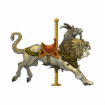 Chimera Carousel Cutout Pin/Ornament/Magnet photo sculptures