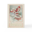 Chimney Children Christmas Card