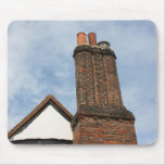 Chimney on Tudor house, Amersham UK mousepads