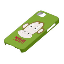 Chimp iPhone 5 Cover Template