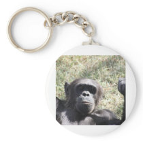 Chimp Keychain