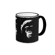 Chimp Shadows Coffee Mugs