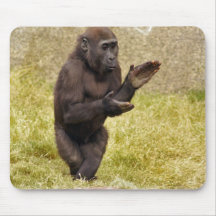 Chimpanzee Mouse Pad