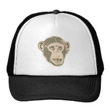 chimpanzee trucker hats