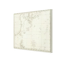 China and Asia Gallery Wrap Canvas