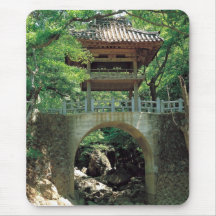 China ~ Chinese Pagoda Mountain Scenery Mouse Pad