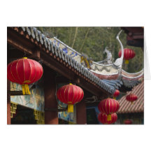 CHINA, Chongqing Province, Fengdu. Fengdu Ghost Greeting Cards