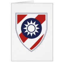 China Combat Training Command Greeting Cards