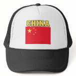 China Flag Mesh Hat