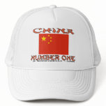 China Number One,Chinese Flag,Cap,Pride,Asia hats