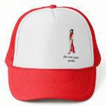 china pin up trucker hat