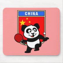 China Table Tennis Panda Mouse Mats