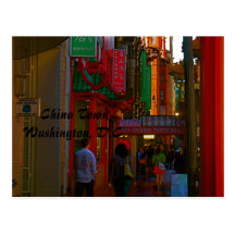 China Town, Washington, D.C. Postcard