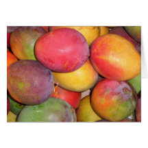 Chinatown Mangoes Greeting Cards