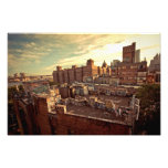 Chinatown Rooftop Graffiti Art Photo