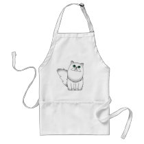 Chinchilla Persian Cat Aprons