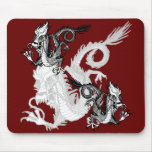 Chinese Black Dragon Mousepad