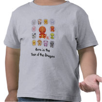 Chinese Born in the Year of the Dragon T Shirts