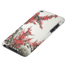 Chinese Cherry Blossom iPod Case-Mate Case