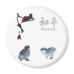 Chinese Chickling Peace Collection magnets
