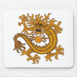 Chinese Coat of Arms (18th Century) Mousepad