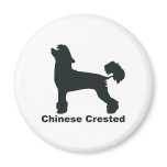 Chinese Crested Fridge Magnet