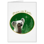 Chinese Crested Peace Cards