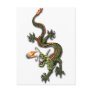 Chinese Dragon and Pearl Postcard