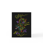 Chinese Dragon Blank Note Cards