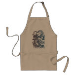 Chinese Dragon Design on chef's apron